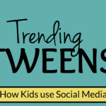 Como utilizan los niños las redes sociales - Infografia